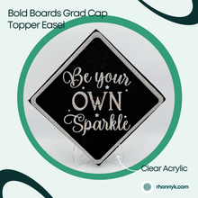 Load image into Gallery viewer, Bold Boards by Rhonny K. DIY Graduation Cap Topper Kit