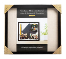 Load image into Gallery viewer, Graduation Memories Burlap Frame, Graduation Gifts