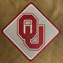 Load image into Gallery viewer, Glitter Grad Cap Topper: University of Oklahoma