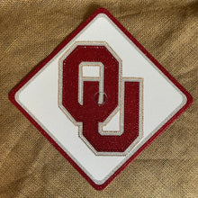 Load image into Gallery viewer, Glitter Grad Cap Topper: University of Oklahoma