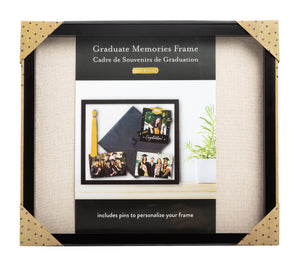 Graduation Memories Burlap Frame, Graduation Gifts