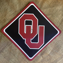 Load image into Gallery viewer, Grad Cap Topper Design Decorated Oklahoma University - Matte Finish - OU - Sooners